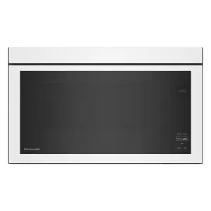 Kitchenaid KMMF330PWH Over-The-Range Microwave with Flush Built-In Design