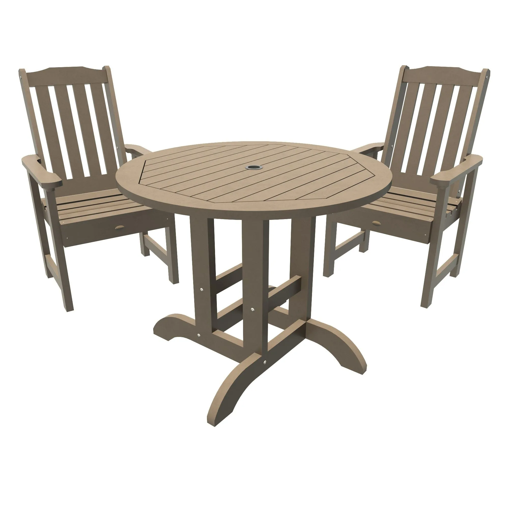 Lehigh 3pc 36in Round Dining Set - Dining Height