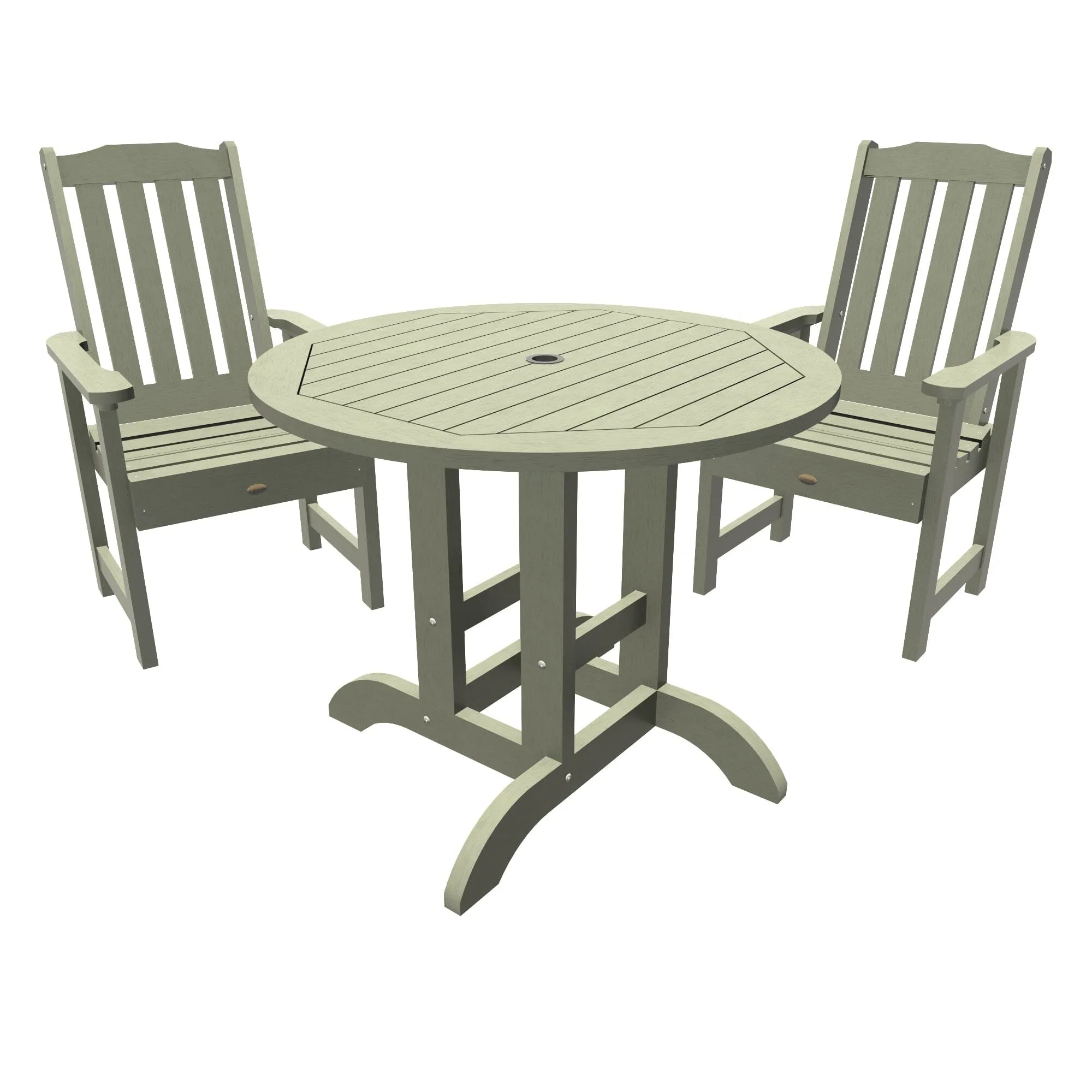 Lehigh 3pc 36in Round Dining Set - Dining Height