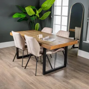 Lincoln Fixed Table & Chairs