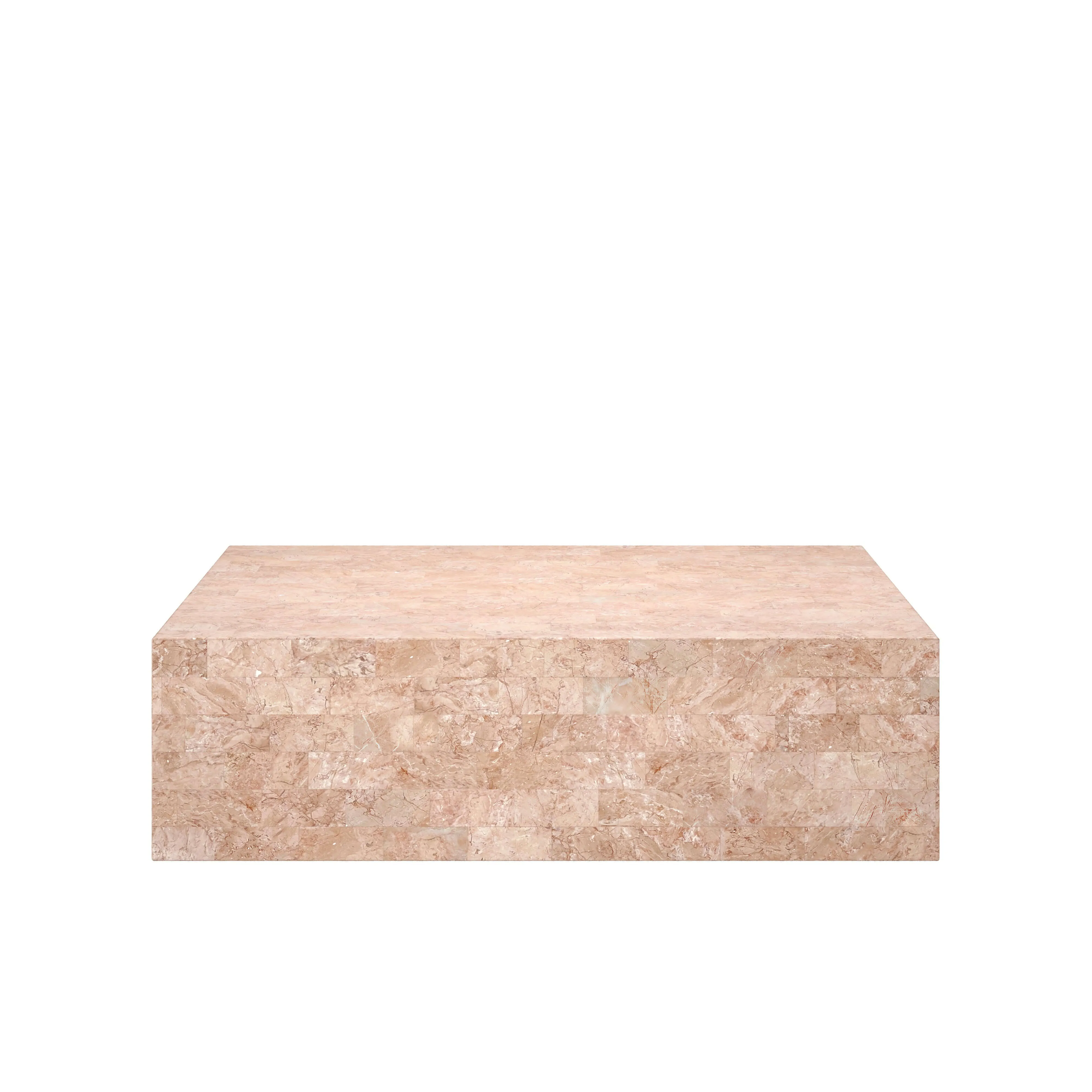 Mala Coffee Table, Rosé Stone