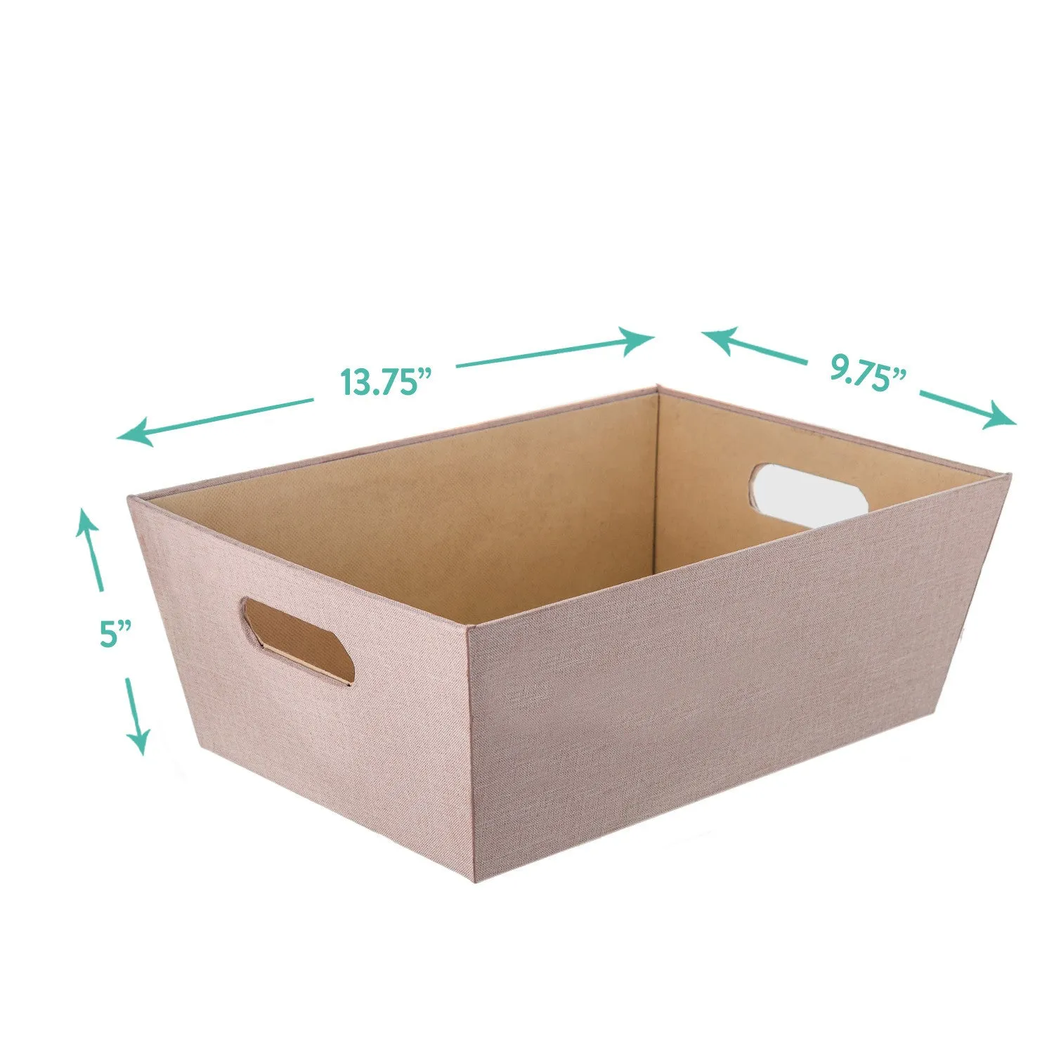 Medium Open Bin, Twilight Linen  (Wholesale)