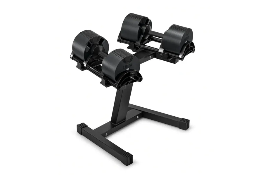 NÜOBELL Single Legged Adjustable Dumbbell Stand (Black)