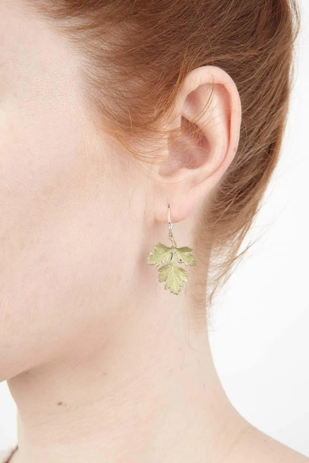 Petite Herb - Parsley Wire Earring