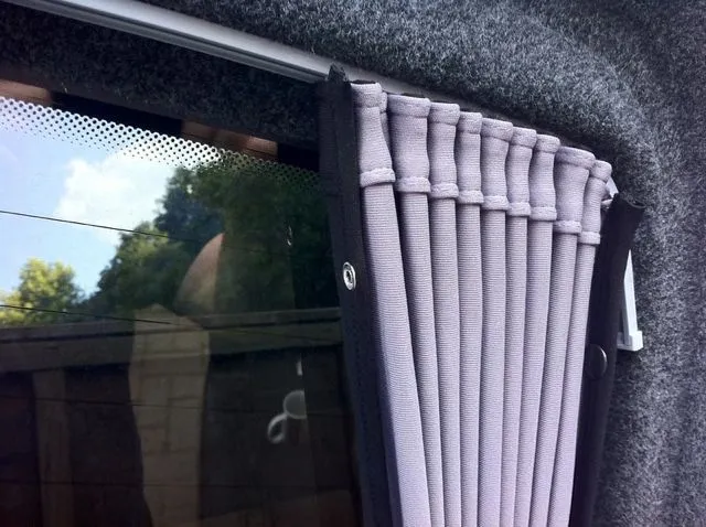 Peugeot Boxer Premium 2 x Side Window Curtains Van-X