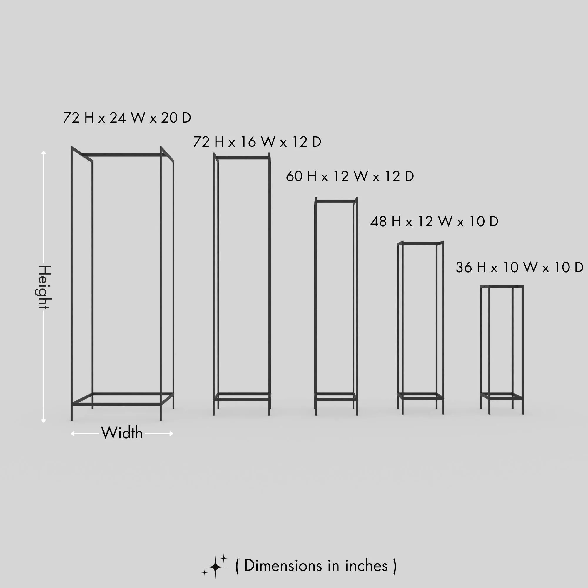 Rectangle Firewood Rack