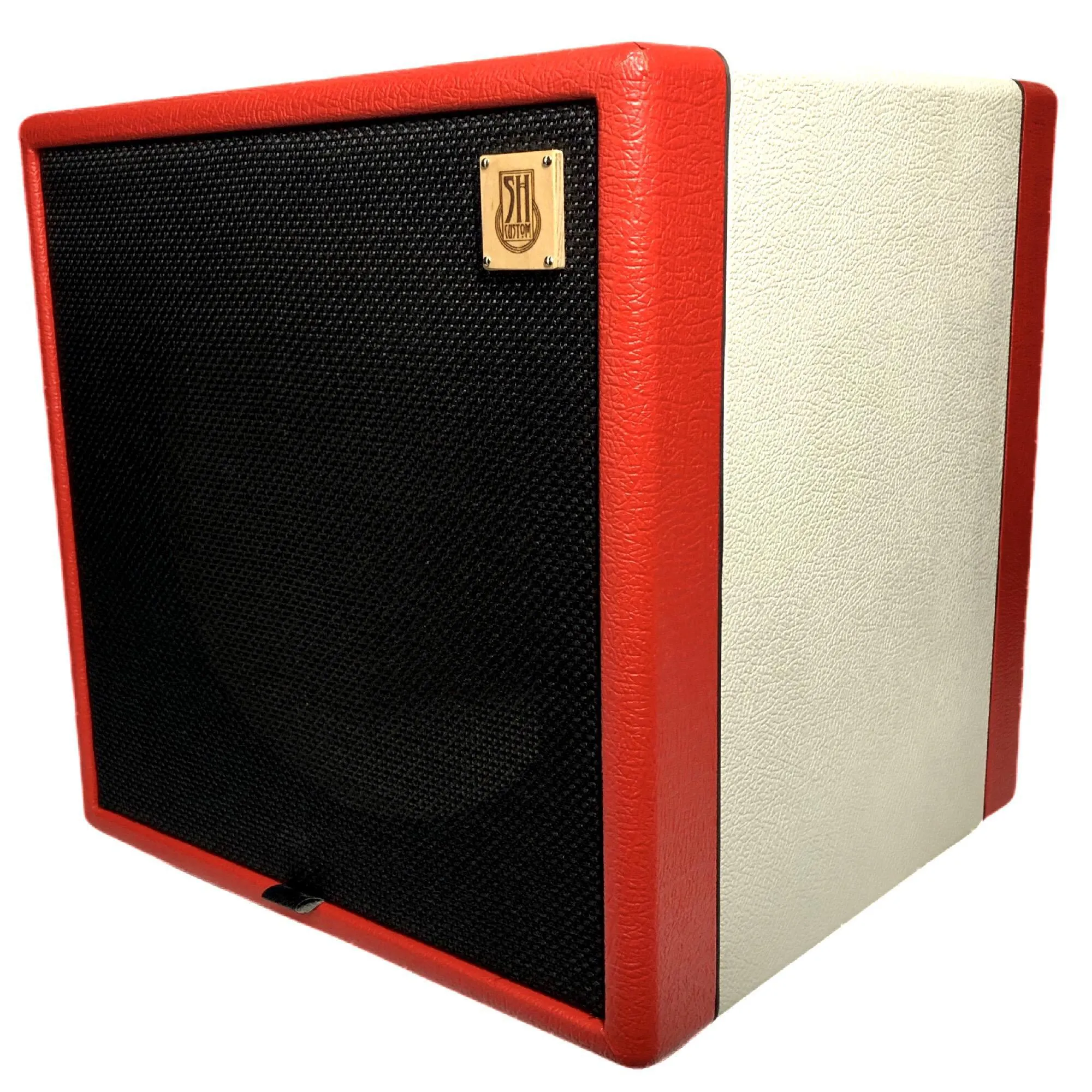 Sam Hill Custom Front Load Speaker Cabinet Red Multi 1x12"