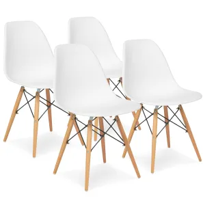 Set of 4 Modern Dining Chairs