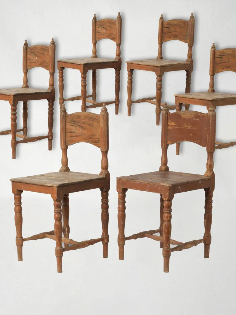 Set of Six Early 20th Century Swedish Dining Chairs