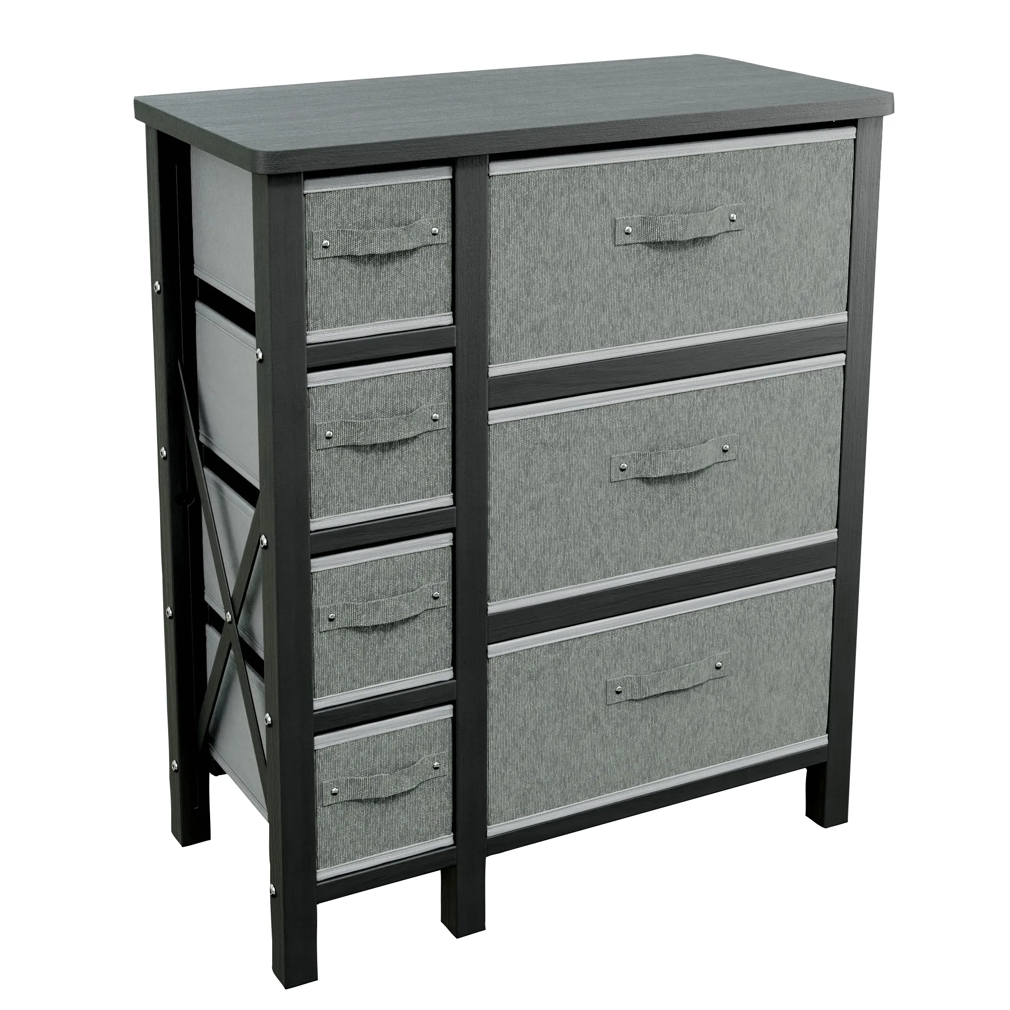 Seven-Drawer Fabric Storage Organizer