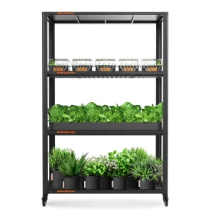 Spider Farmer 3 Tier Metal Plant Stand with Trays