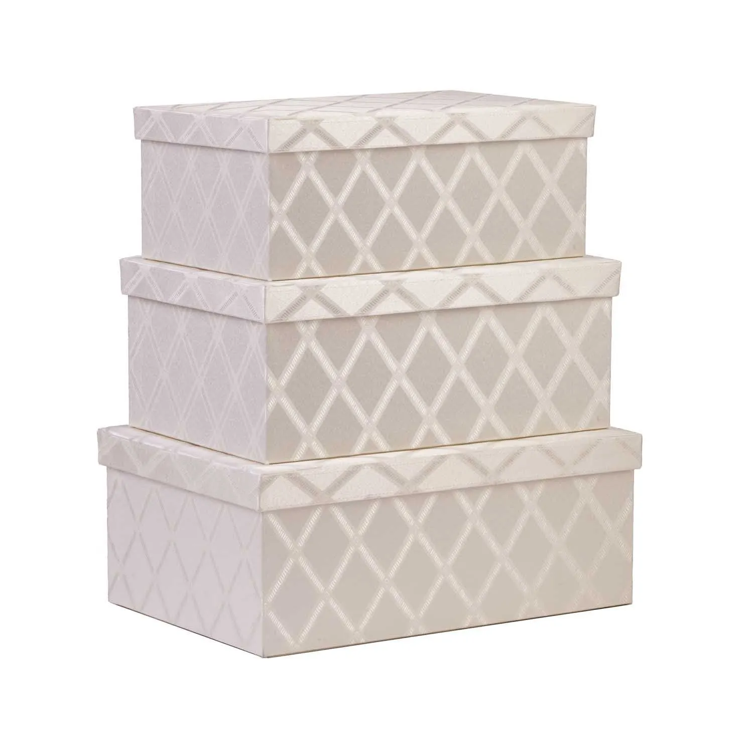 Storage Boxes set of 3, Galliana