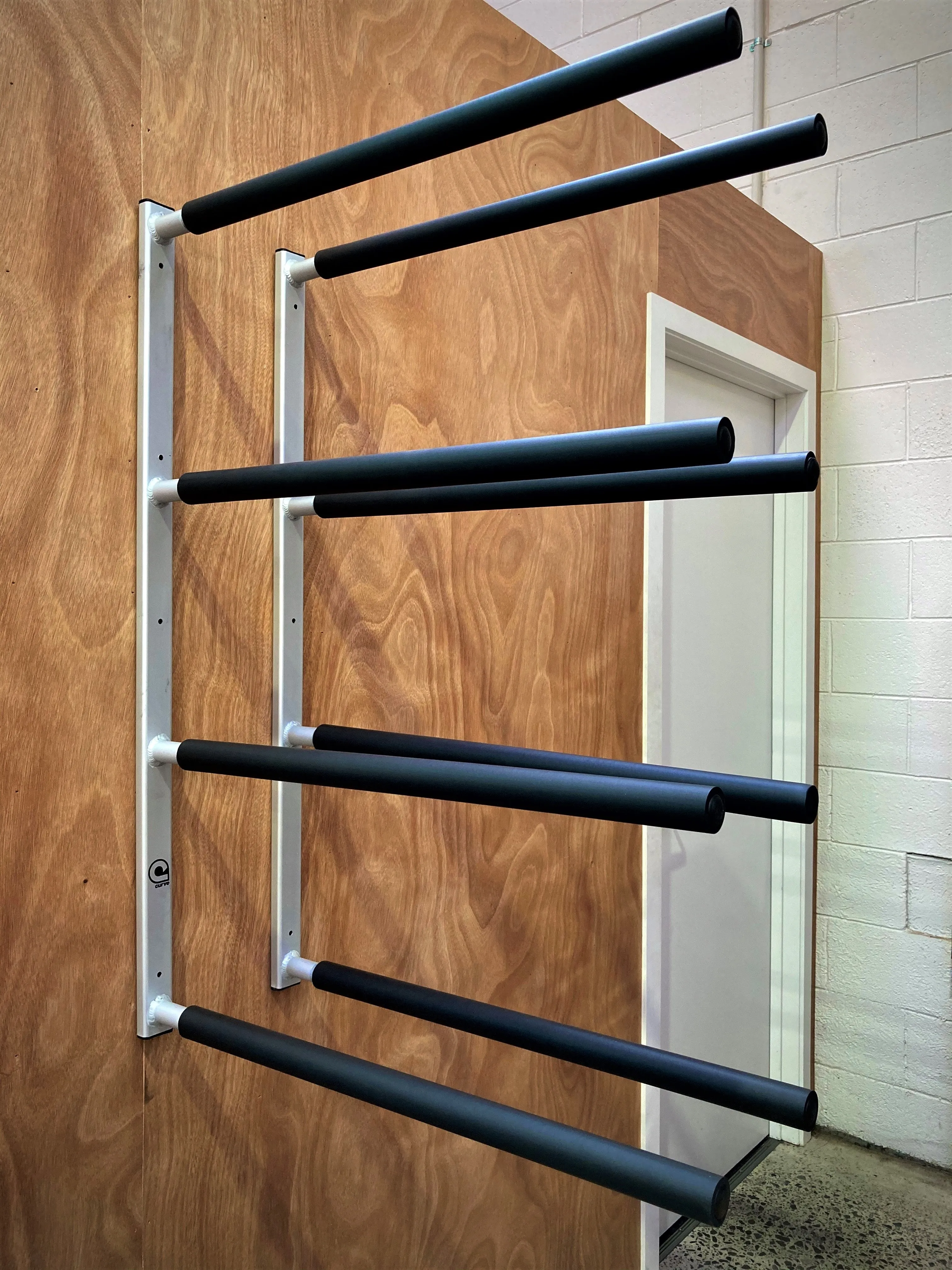 SUP Wall Rack - Quad Aluminium by Curve