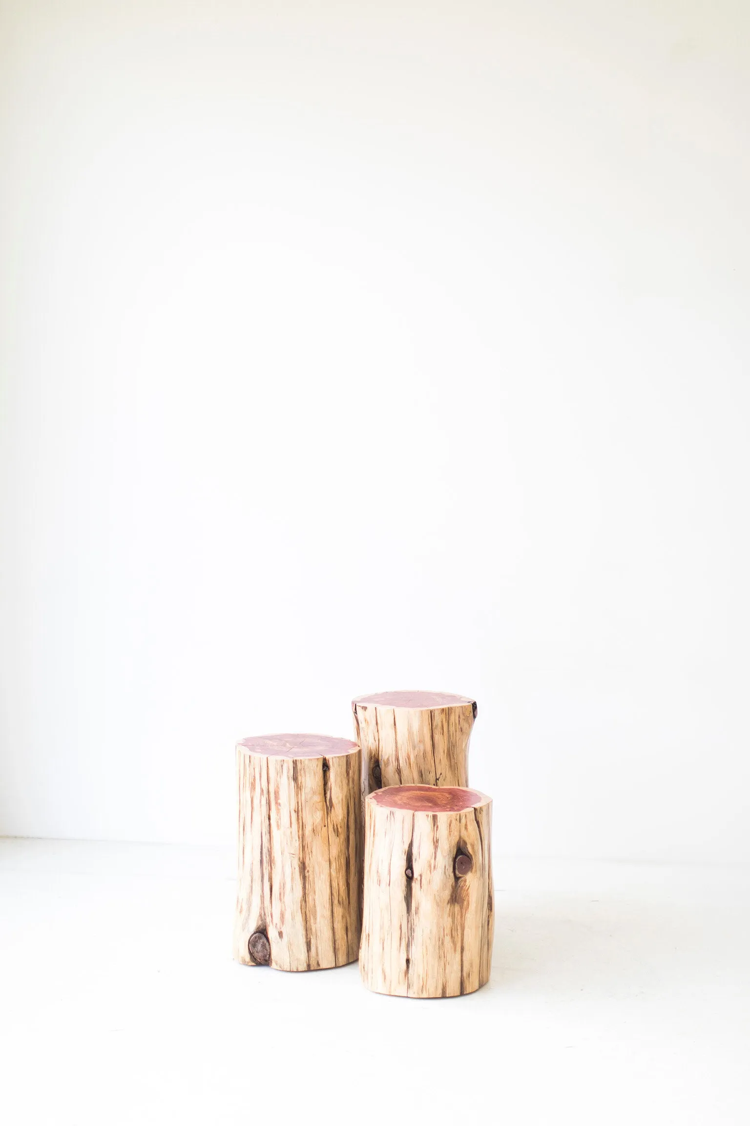 Tree Stump Tables - Natural - 1117