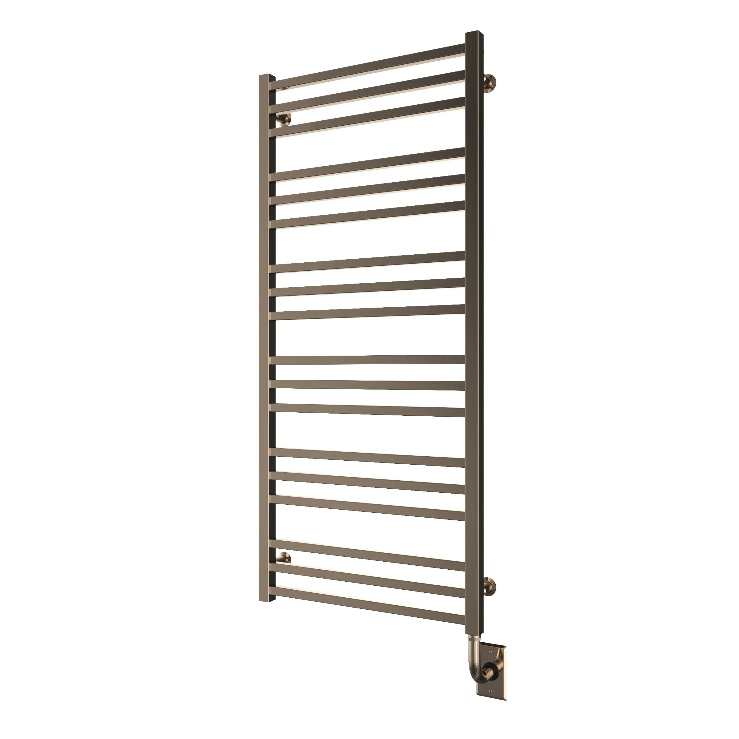 Tuzio Avento Hardwired or Plug in Towel Warmer - 23.5"w x 47.5"h