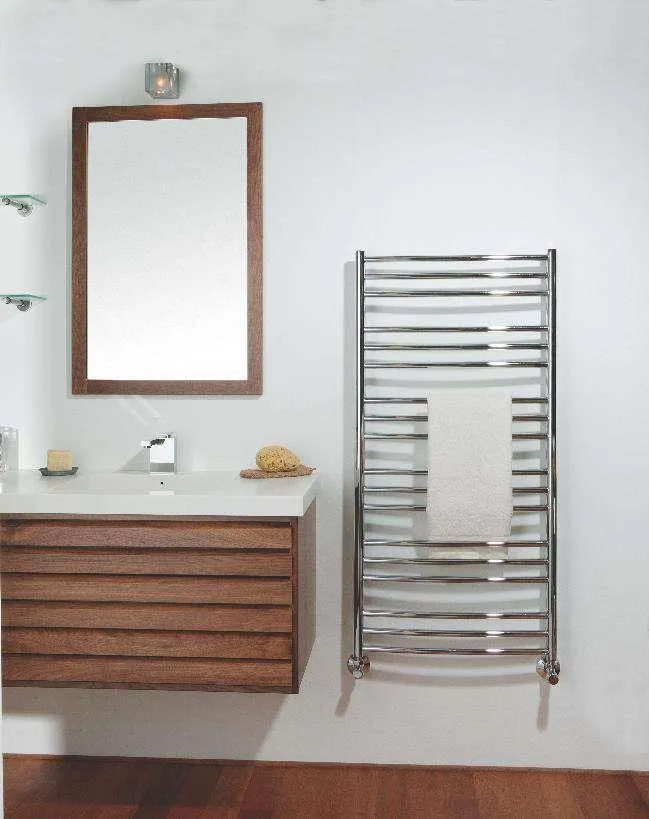 Tuzio Laveno Hardwired or plug in Towel Warmer - 19.5"w x 47.5"h