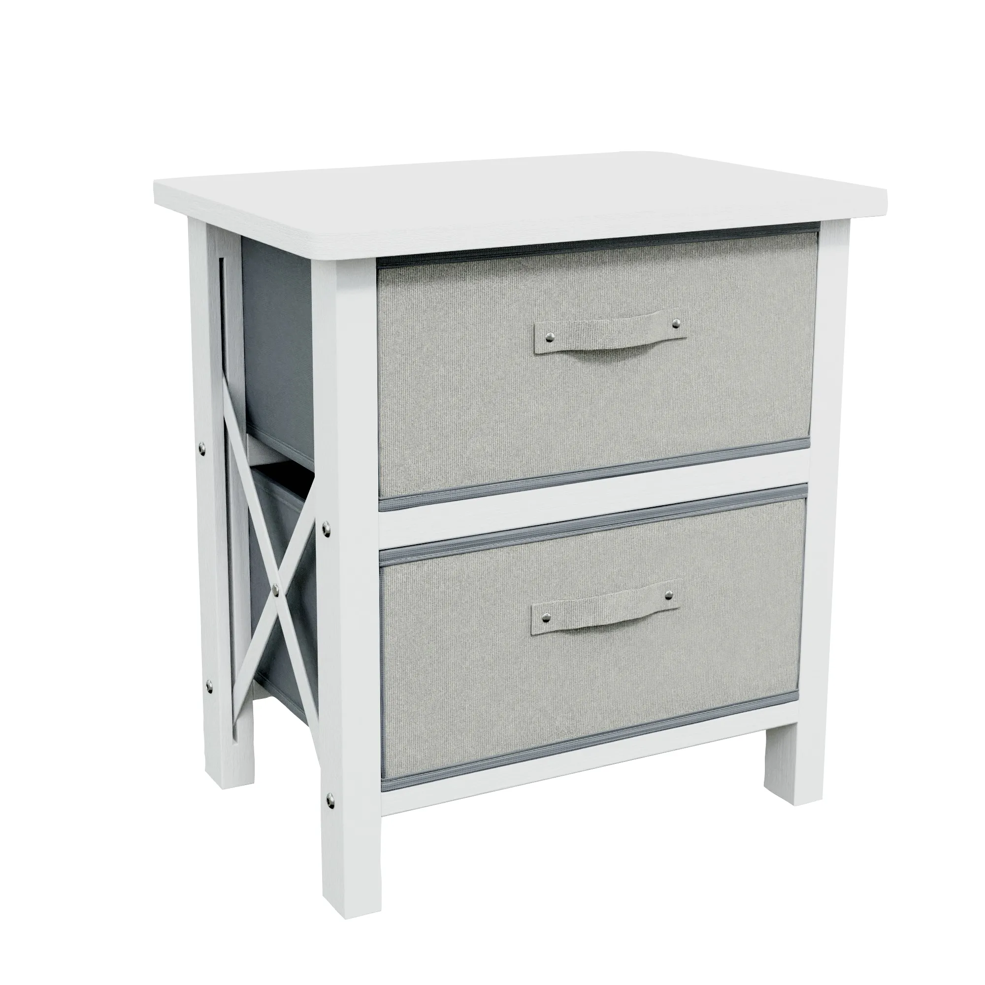 Two-Drawer Fabric Storage Organizer