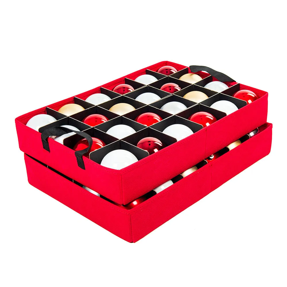 Two Tray Ornament Box [48 Ornaments]