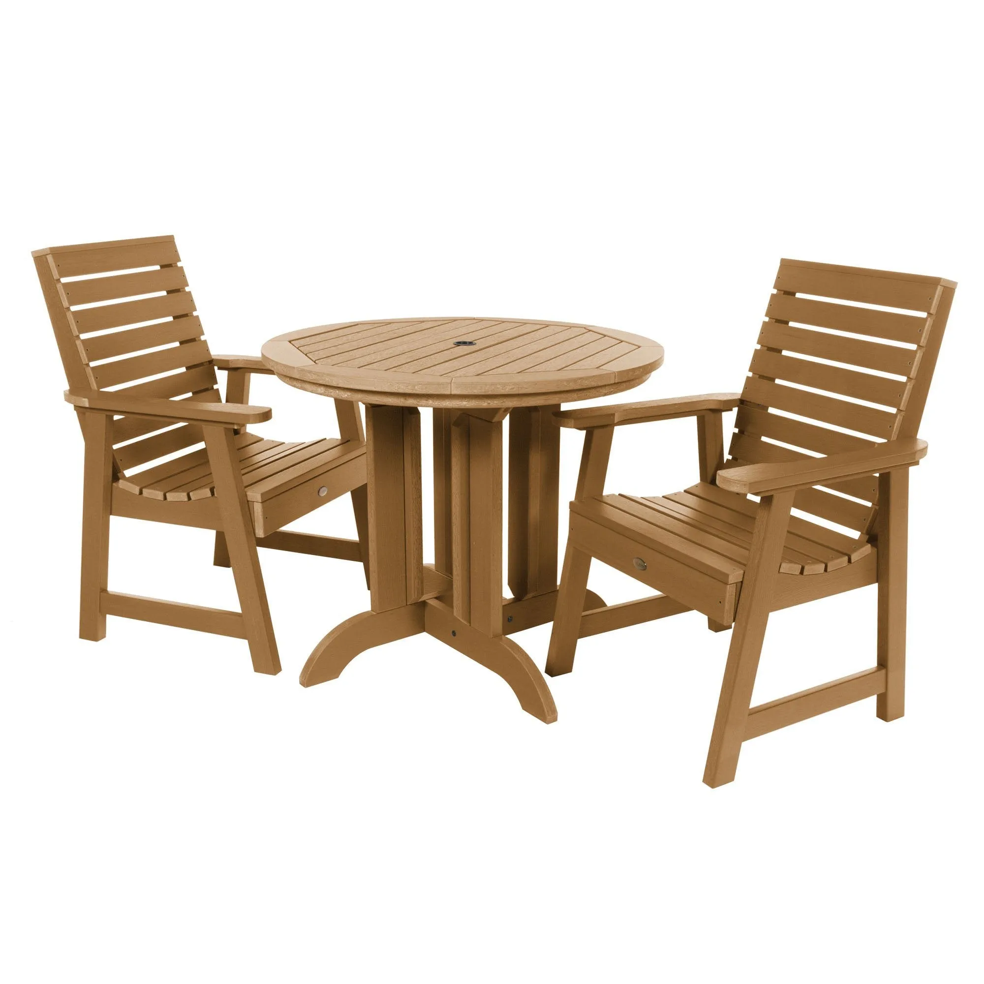 Weatherly 3pc 36in Round Dining Set - Dining Height