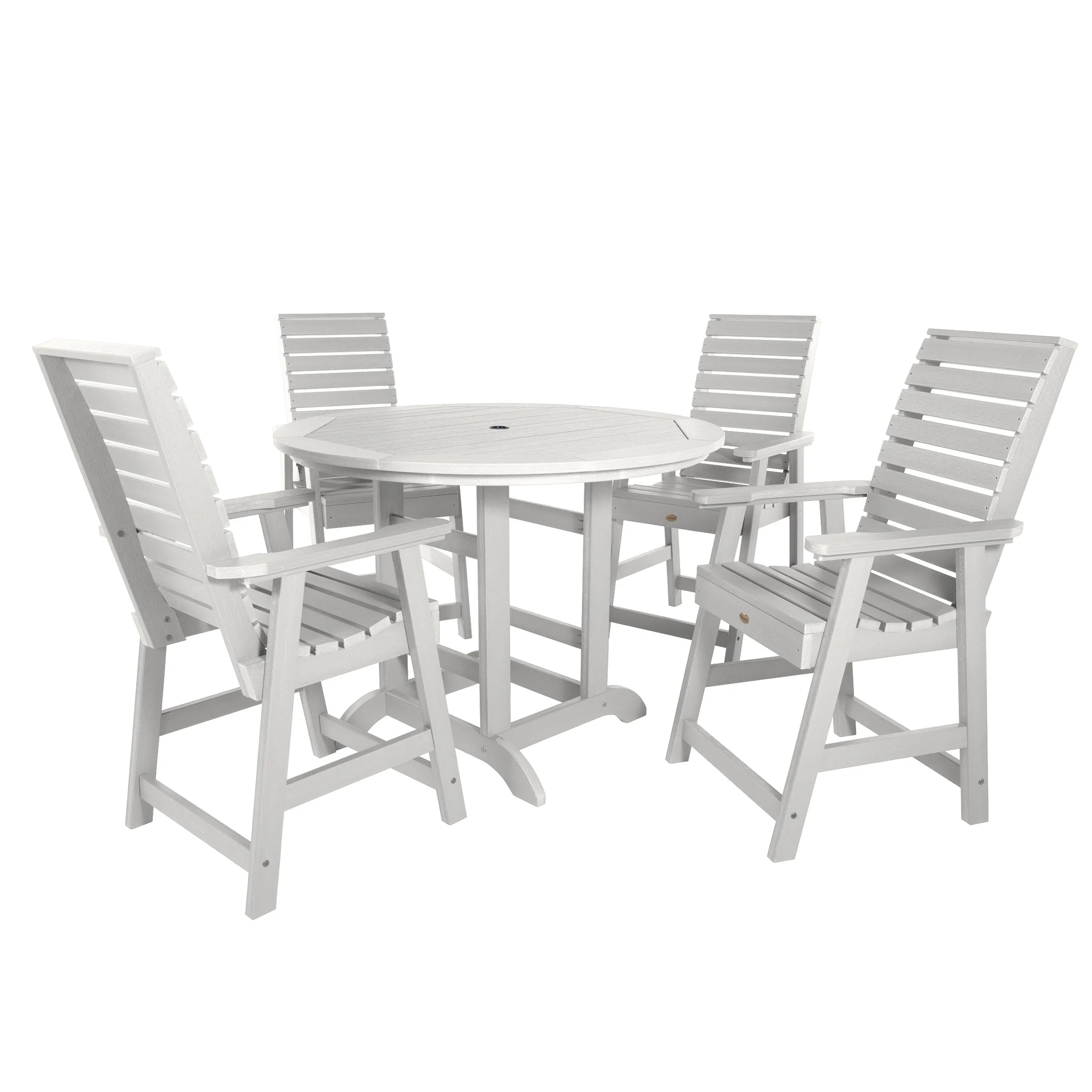 Weatherly 5pc 48in Round Dining Set - Counter Height