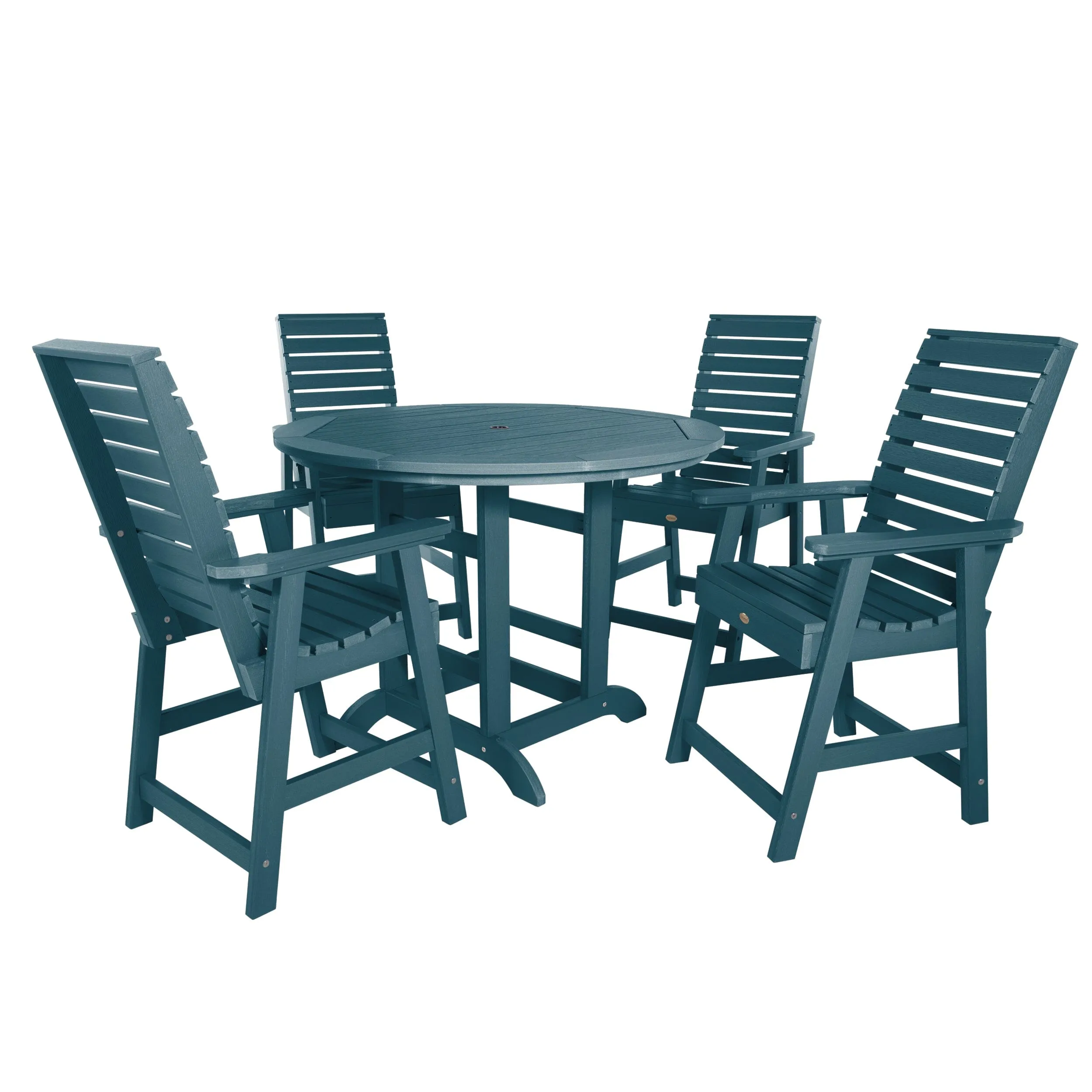 Weatherly 5pc 48in Round Dining Set - Counter Height