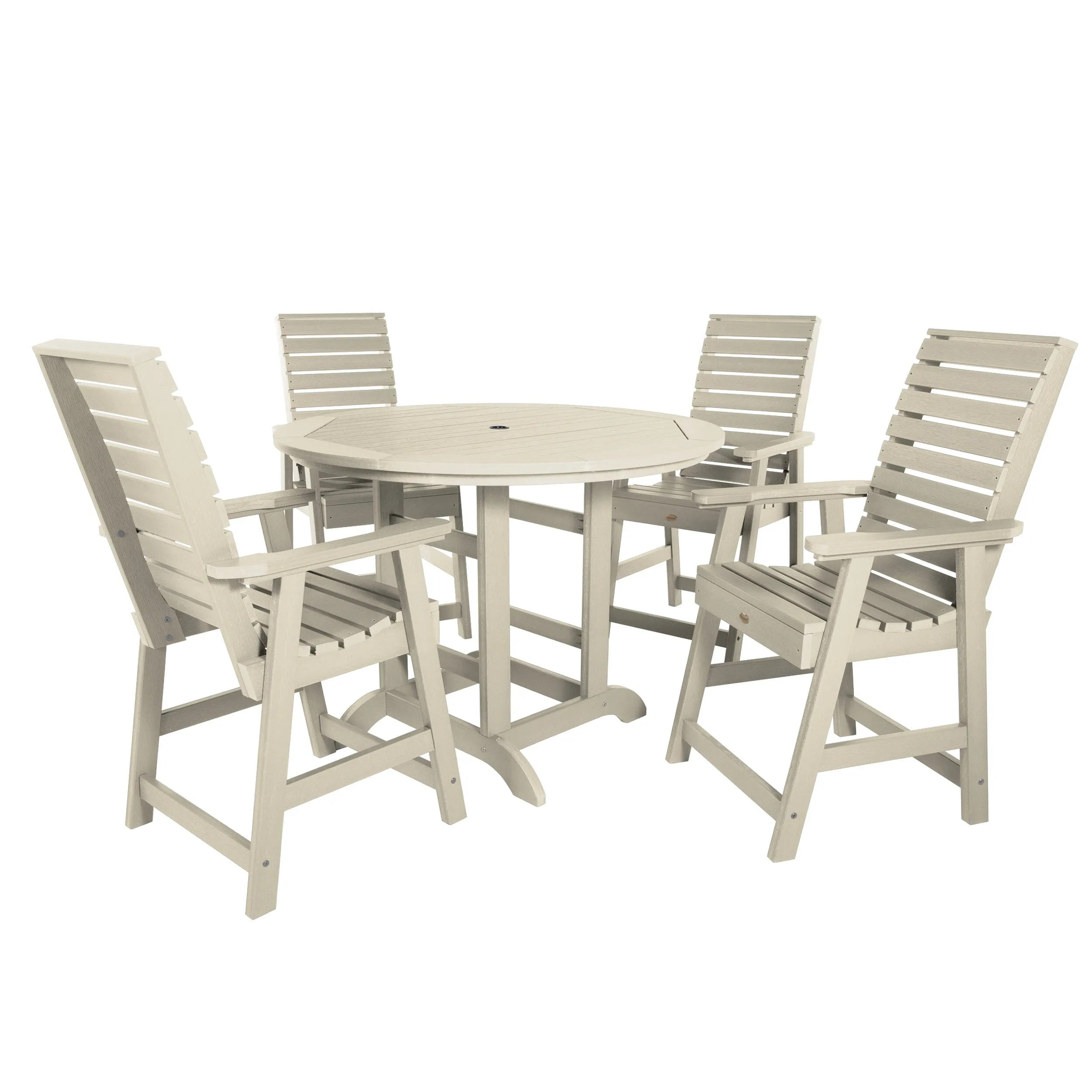 Weatherly 5pc 48in Round Dining Set - Counter Height