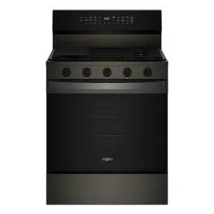 Whirlpool WFGS7530RV 30-inch Smart Gas Range with Air Cooking Technology, No Preheat Air Fry, Steam/Self Clean and High Speed Preheat