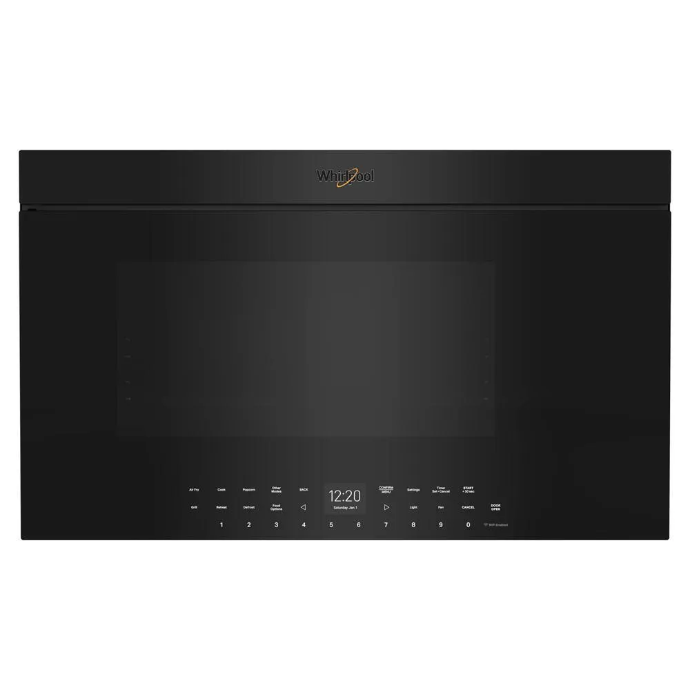 Whirlpool WMMF7330RB Air Fry Over- the-Range Oven with Flush Built-in Design