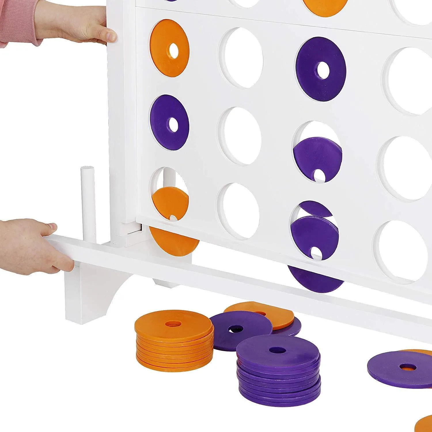 ZENY™ Giant 4 in A Row - 3FT Classic Family Game Set